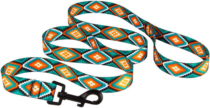 CollarDirect Nylon Dog Leash 5ft Tribal Pattern Durable Walking Pet Leashes for Dogs Small Medium Large Puppy (Pattern 3, S) Pattern 3 - PawsPlanet Australia