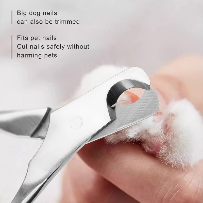 Dog & Cat Nail Clippers and Trimmers,Professional All Stainless Steel Pets Nail Clipper,Very Sharp,Cut Like Butter,Suitable for Cats, Dogs, Rabbits, Parrots, Chinchillas, Guinea Pigs, and Birds. - PawsPlanet Australia