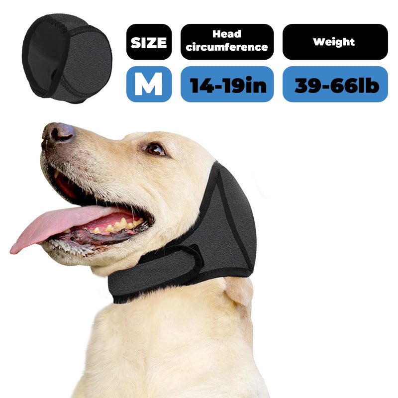 Waterproof Dog Ear Muffs Comfortable Soft Pet Noise Protection Reliable Reusable Dog Ear Protectors for Noise Cancelling Sleep Help Headband