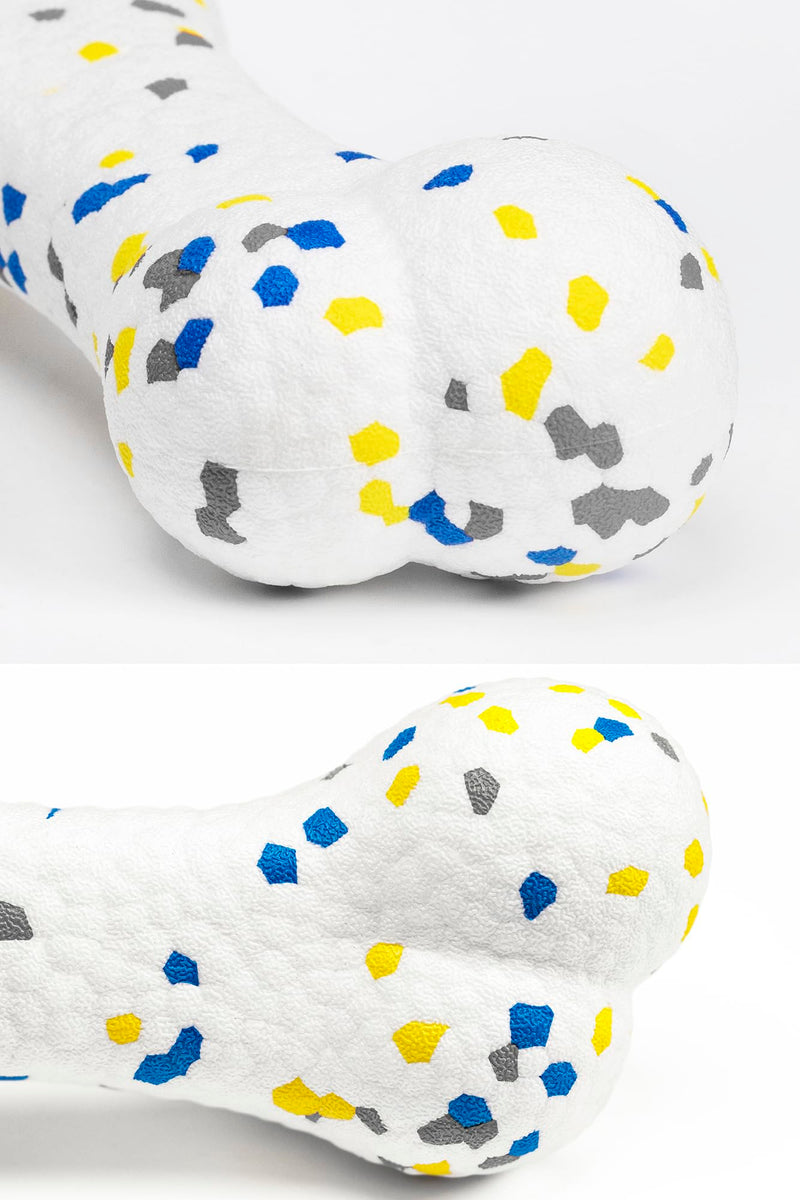 Upgrade Bone Dog Balls for Aggressive Chewers, Indestructible Tennis Balls for Dogs (1 Pcs) - PawsPlanet Australia