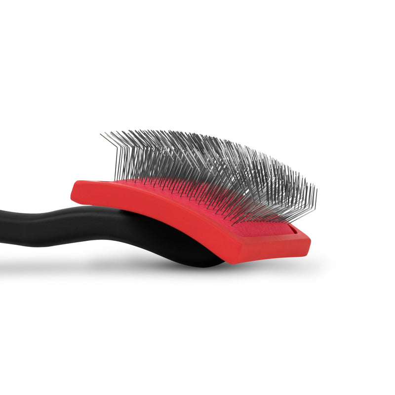 Paw Brothers Big Paw Slicker Brush for Long and Short Haired Dogs - Ideal for Doodles, Goldendoodles, Poodles, Long Pin Grooming Large - PawsPlanet Australia