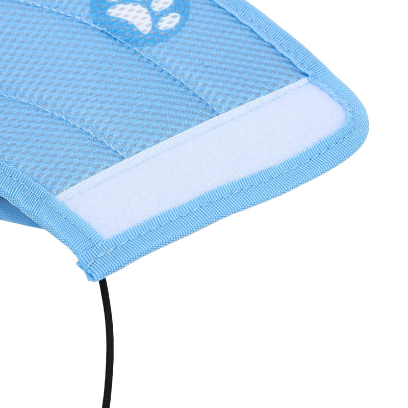 Alomejor Cat Cone Collar, Adjustable Recovery Cone for Pets, Soft Mesh Fabric, Prevents Licking for Cats and Kittens (M) M