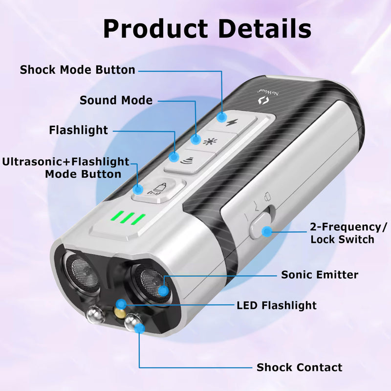 Upgraded 2025 Dog Bark Deterrent Device – Ultrasonic Anti Barking Device for Dogs with 4 Training Modes, 23FT Range, Safe & Humane Bark Control for Indoor & Outdoor Use. - PawsPlanet Australia