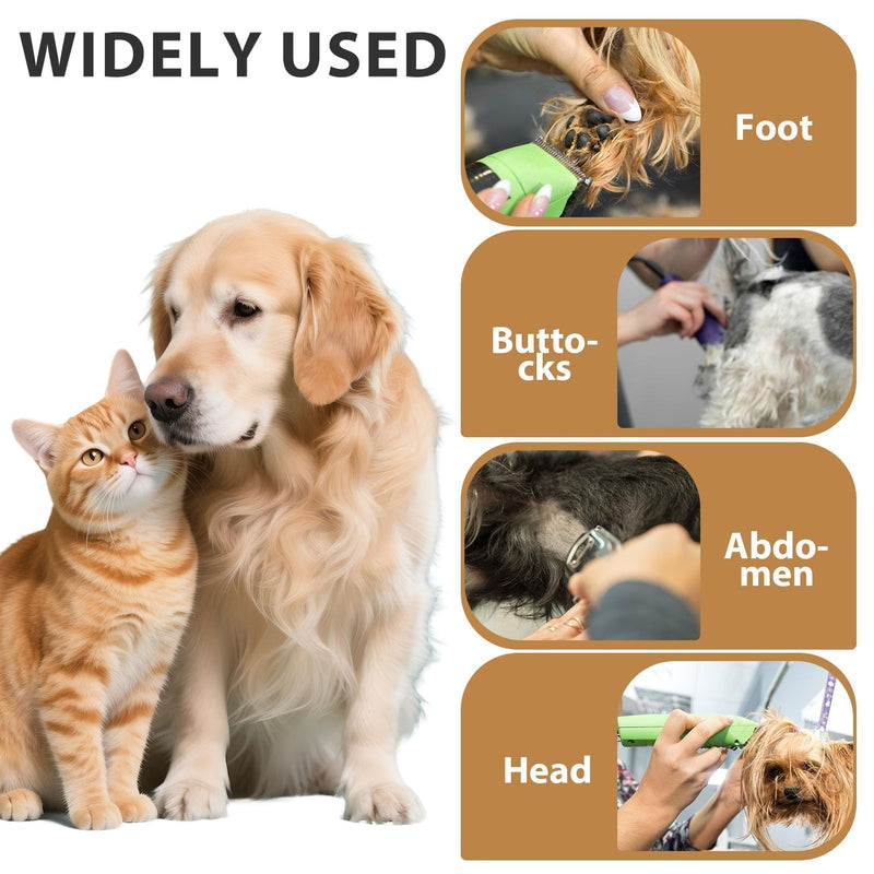 Dog Clipping Blade A5 Clipper Blades 7F 3.2mm Compatible with Andis UltraEdge AGC AGRC SMC Oster A5 Wahl KM Clippers Steel Dog Grooming Detachable Blade for Pet Hair Trimmer