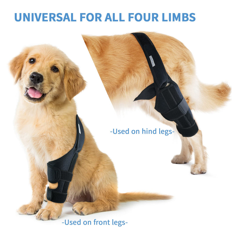 Dog Knee Brace for Dog ACL Brace Hind Leg or Rear Leg, CCL Brace Hind Leg (Size: S) - PawsPlanet Australia