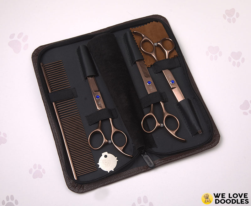 We Love Doodles Dog Shampoo & Dog Grooming Scissors Kit - Perfect for At-Home Dog Groomers - PawsPlanet Australia