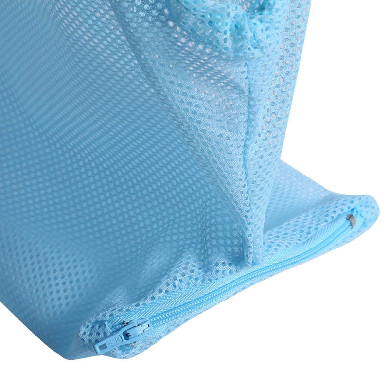GLOGLOW Cat Bathing Bag, Pet Mesh Grooming Bathing Restraint BagMulti-Functional Adjustable Cat Shower Accessories for Nail Trim Examining Ear Clean Injecting blue - PawsPlanet Australia