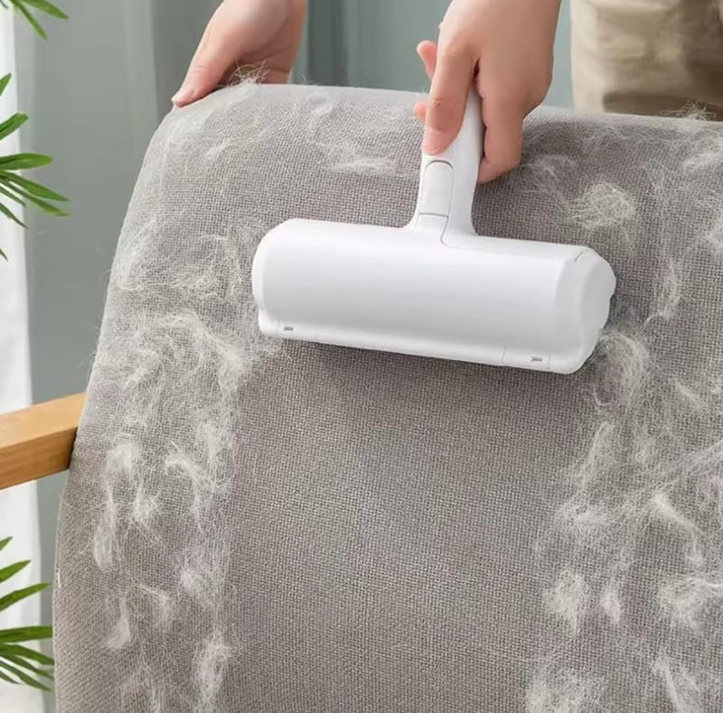 Pet Hair Remover Roller for Dog Hair and Cat Hair – Self-Cleaning Lint Roller for Furniture, Couch, Carpet, Clothing, Bedding and Car Seats – Reusable, Durable, Portable Fur Removal Tool - PawsPlanet Australia