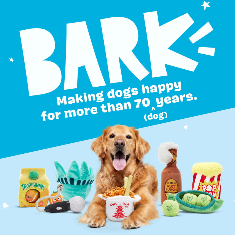 Barkbox Lady Liberty Ball 2-in-1 Dog Toy - Plush Squeaky Toy for Large Dogs | Large Liberty Ball - Large - PawsPlanet Australia