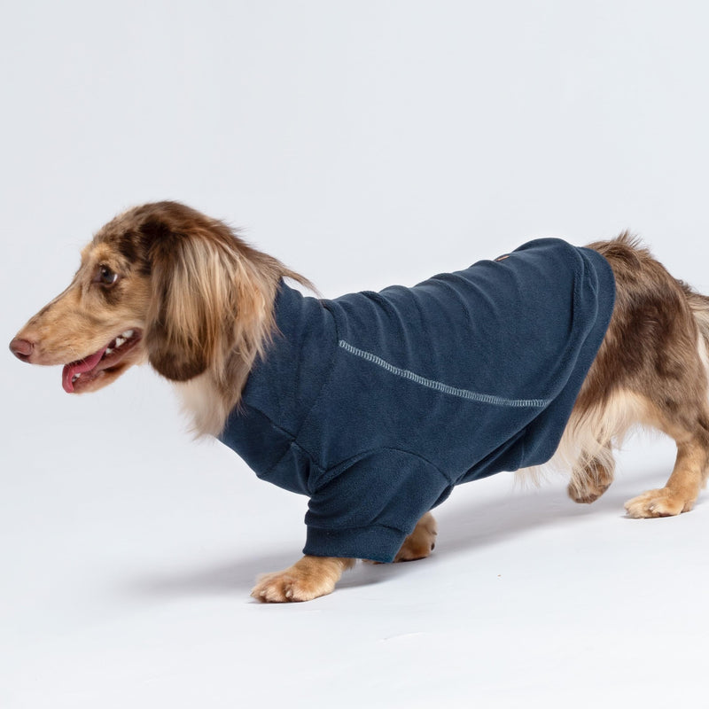 Fitwarm 3 Pack Classic Fleece Dog Sweater, Turtleneck Dog Sweatshirt, Dog Winter Clothes for Small Dogs Boy Girl, Pet Pullover Jacket, Cat Apparel, Blue, Grey, Navy, Medium Blue-Grey-Navy - PawsPlanet Australia