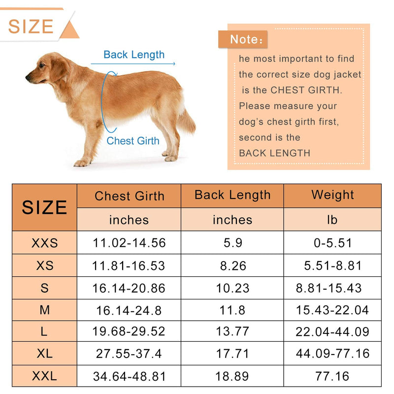 HAOCOO Dog Life Jacket Vest Saver Safety Swimsuit Preserver with Reflective Stripes/Adjustable Belt Dogs Orange,L Large - PawsPlanet Australia