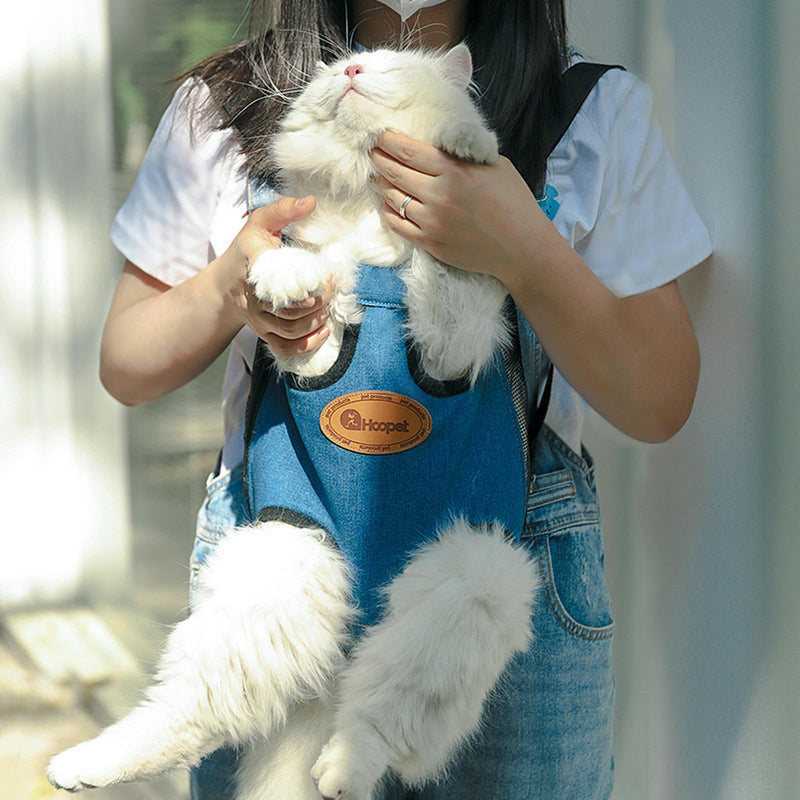 Pet mesh cat Breathable, Lightweight, Portable cat and Dog Backpack Suitable for Small Pets-Morandi Functional Backpack Beige-L Morandi Functional Backpack Beige L - PawsPlanet Australia