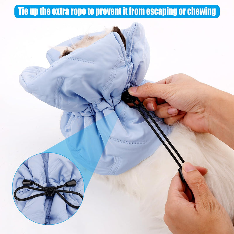 Cat Recovery Collar, Soft Adjustable Cat Cone, Cat Elizabethan Collar Cat Neck Protective Collar Neck Collar After Surgery for Cats Kitten Prevent from Licking Wounds (S) - PawsPlanet Australia