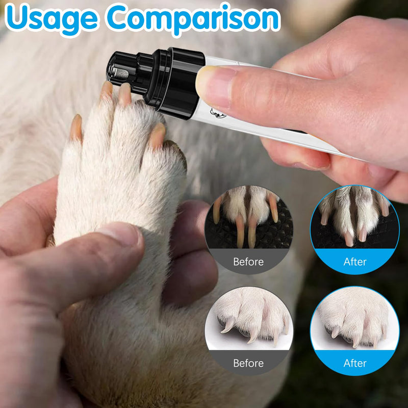 Silent Grind Pro for Dogs, Silent Grind Pro, Silent Grind Pro Dog Nail Trimmer, New Electric Dog Nail Clippers for Dog Nail Grinders Rechargeable, Super Quiet Dog Nail Grinder,Pet Paws Grooming Tool - PawsPlanet Australia