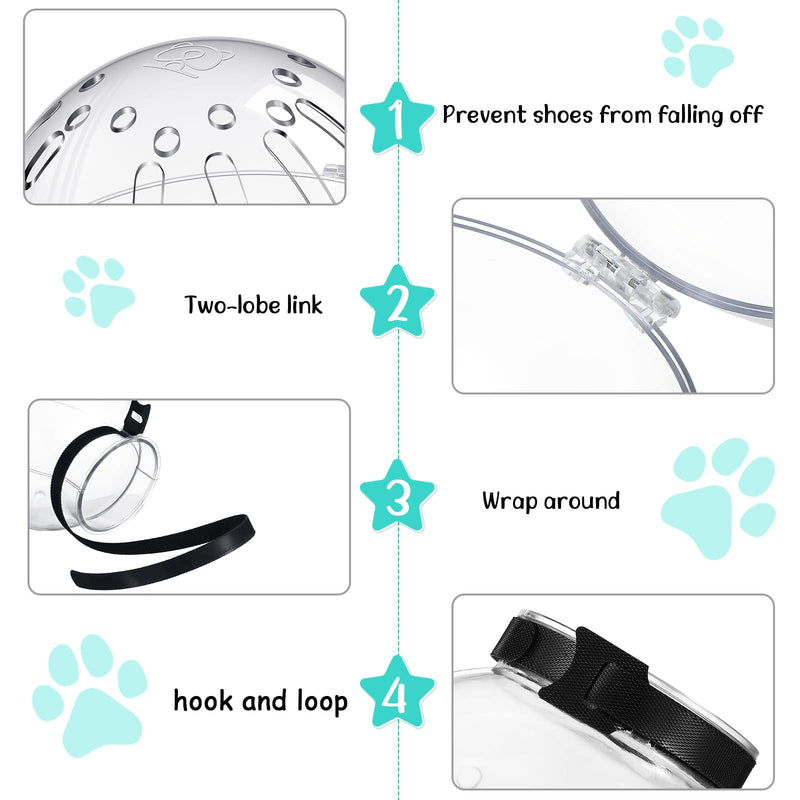 Cat Muzzle for Grooming Cat Adjustable Hood with Cat Paw Covers, Kitten Breathable Anti Bite Muzzles Anti Scratch Boots Silicone Cat Shoes Boots Cat Paw Protector for Cats Bathing Shaving (Large) Large - PawsPlanet Australia