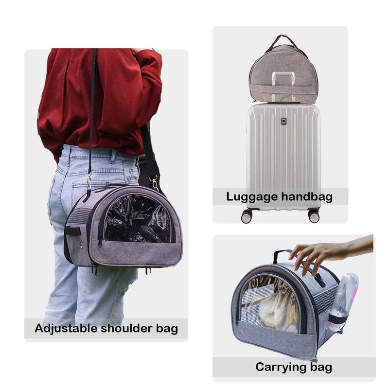 Guinea Pig Carrier, Small Pet Carriers for Rabbit Hamster Bird Bunny Bearded Dragon Kitty and Etc. Animal Bag with Stable Handle and Waterproof Pad, Easy Travel and Vet Visit Medium - PawsPlanet Australia