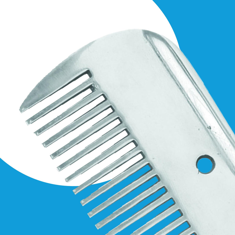 4" Mane & Tail Comb for Horses – Ergonomic Design for Gentle Detangling and Grooming – Ideal for Equine Hair Care and Maintenance (Small Gap 4") Small Gap 4" - PawsPlanet Australia
