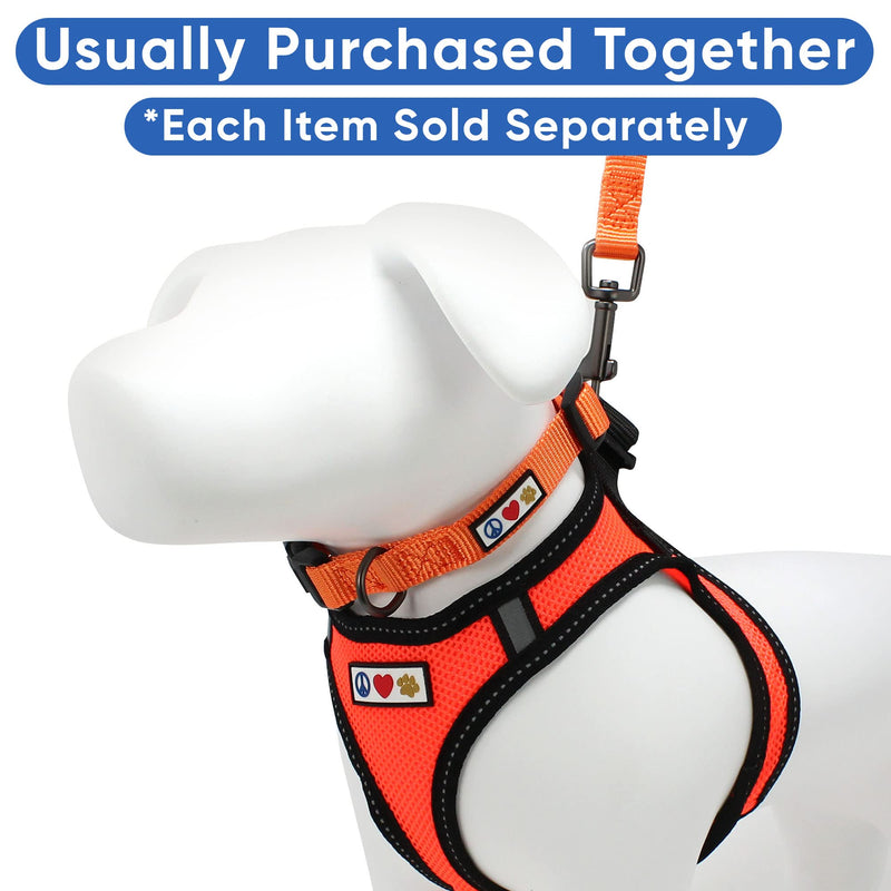 Pawtitas Orange Reflective Dog Harness, XX-Small 2X-Small (Pack of 1) - PawsPlanet Australia