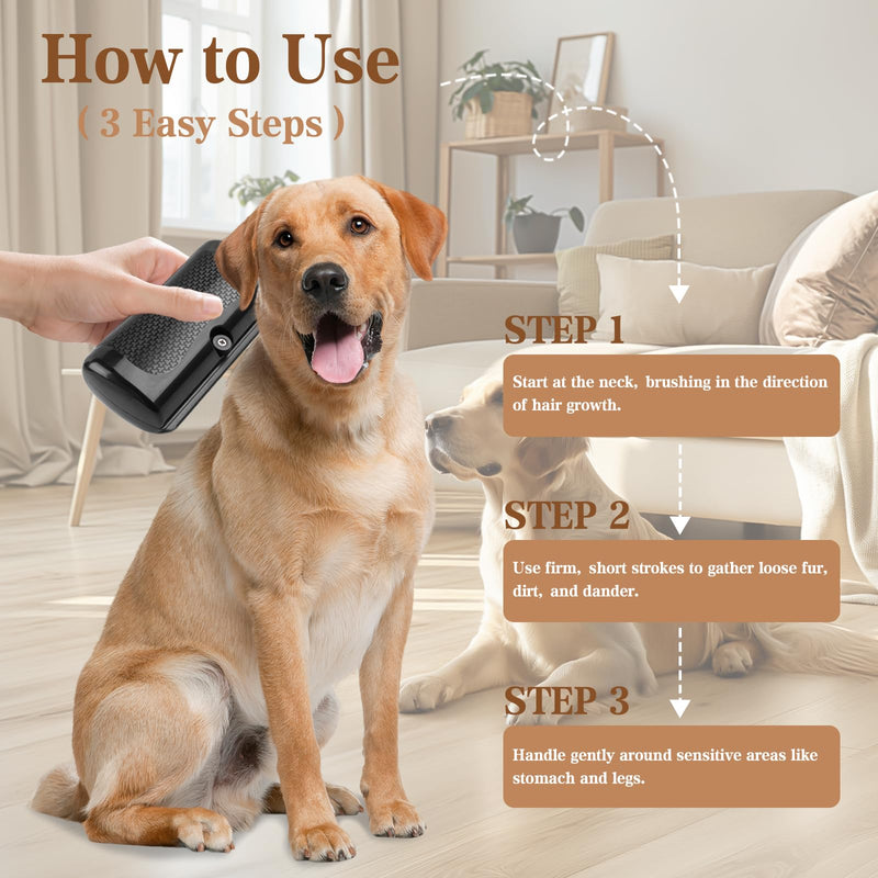Deshedding Dog Brush, Groompro Deshedding Brush for Cats, Dogs, Rabbits, Horses, Ergonomic Pets Groomer for Matted Hair, Loose Hair - PawsPlanet Australia