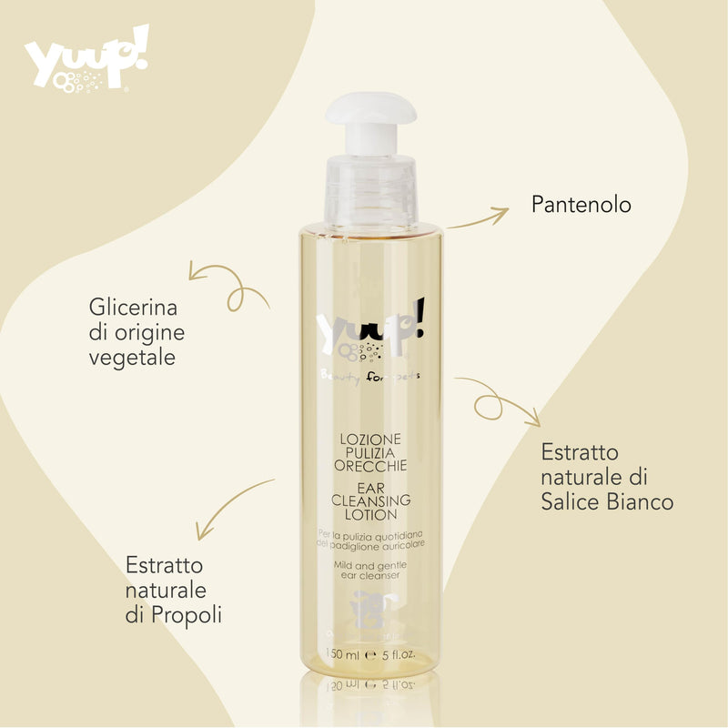 yuup Cleaning Lotion – Detergent For Everyday Hygiene of Head-band Ears For Dog And Cat