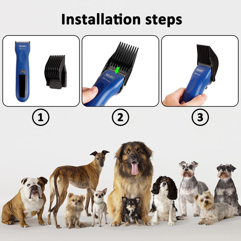 CR8GR8 Dog Grooming Clippers Hair Clipper Combs Guides Low Noise Professional Pet Attachments Replacement Guards 25mm(New) A:25mm S - PawsPlanet Australia