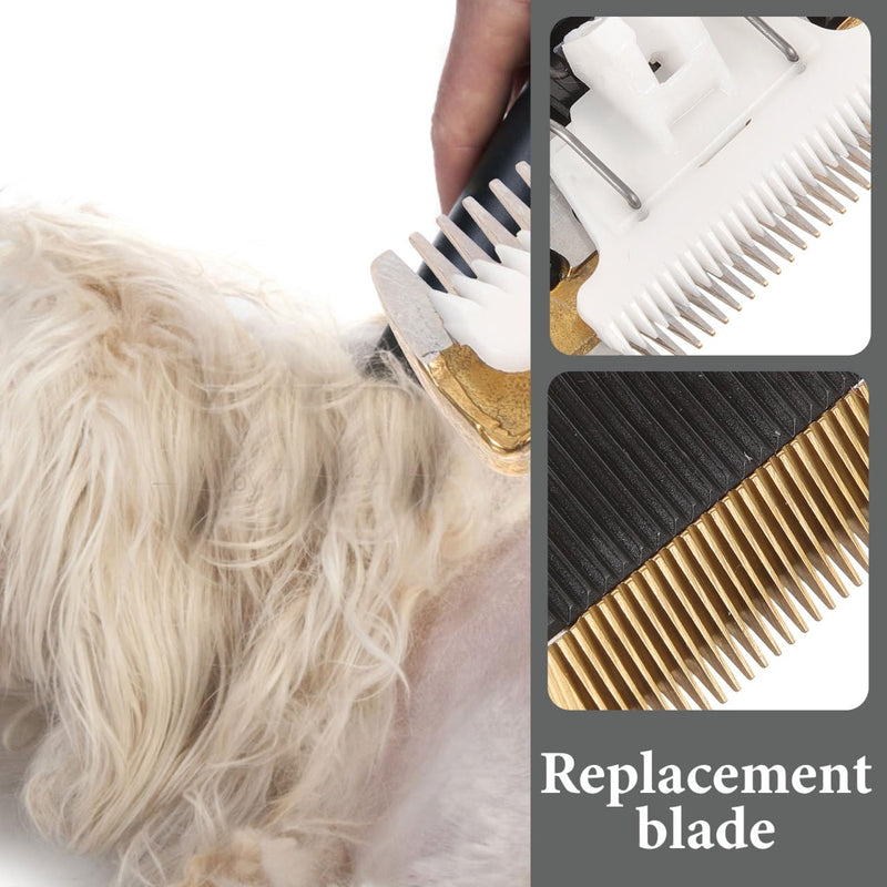 Replacement Shaver Knife Head Detachable Clipper Attachment for Hair & Beard Trimmer 1.73X1.65X0.59In Compact Design for Pet Grooming and Personal Care