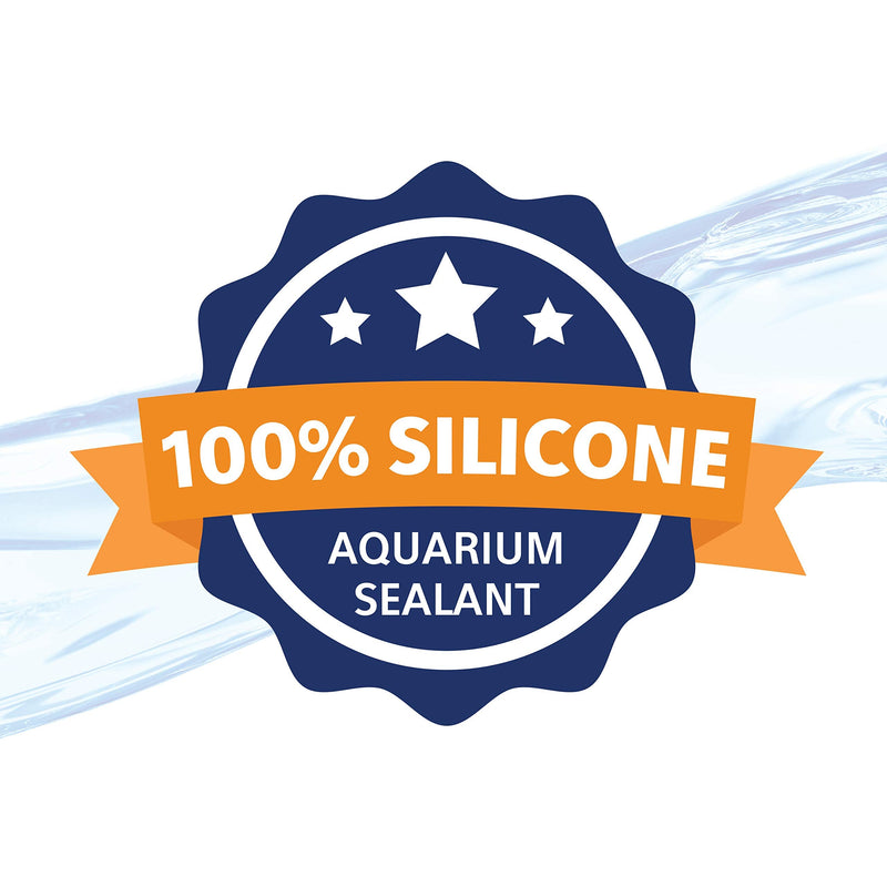 Aqueon Silicone Sealant Clear 3 Ounces 3 Ounce