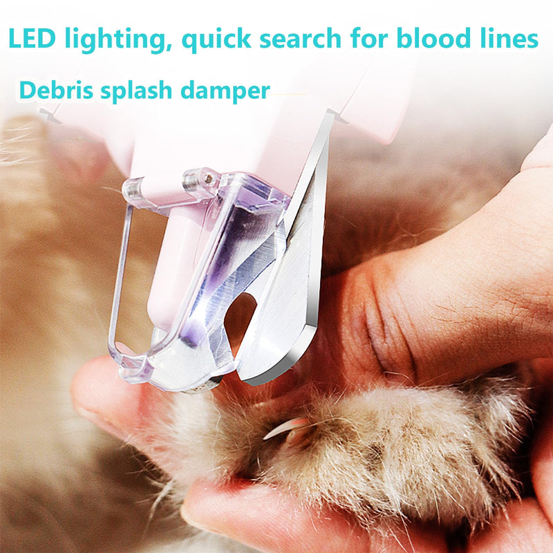 2 In 1 Pet Nail Clipper and Grinder, Professional Electric Rechargeable Pet Nail Fast Trimmer, Painless, Claw Care Grooming, Smoothing, Silent - Shockproof, For Small, Large Dogs & Cats, upgraded - PawsPlanet Australia