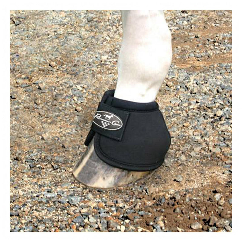 Professional's Choice Horse Equine Overreach Ballistic Bell Boots Navy Blue X-Large Black