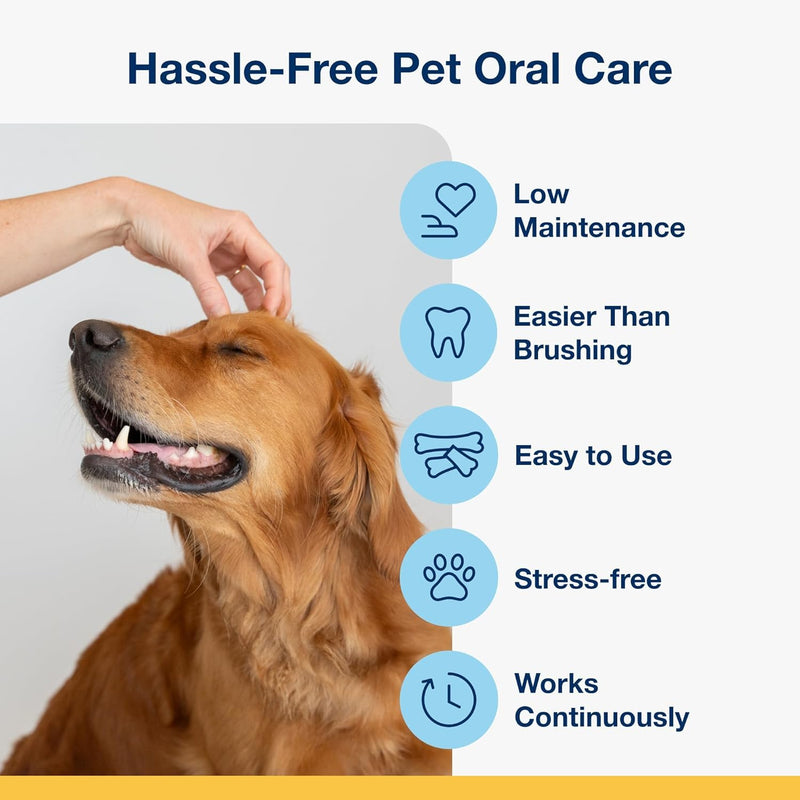 ProDen PlaqueOff System Dental Care Bones for Dogs - Dog Breath Freshener & Plaque Remover - Dog Teeth Cleaning for a Healthy Mouth - Turkey Cranberry Flavor - 17 oz Turkey & Cranberry - PawsPlanet Australia