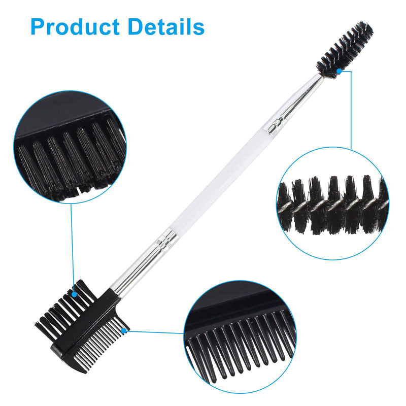2PCS Dog Tear Stain Remover Comb, Double-Head Dog Eye Brush Cleaning Grooming Tool for Small Dogs and Cats,White White - PawsPlanet Australia
