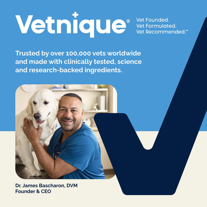 Vetnique Glandex Anal Gland Soft Chew Treats with Pumpkin for Dogs Digestive Enzymes, Probiotics Fiber Supplement for Dogs Boot The Scoot (Bacon Flavor Chews, 30 Count) Bacon Flavor Chews 30ct - PawsPlanet Australia