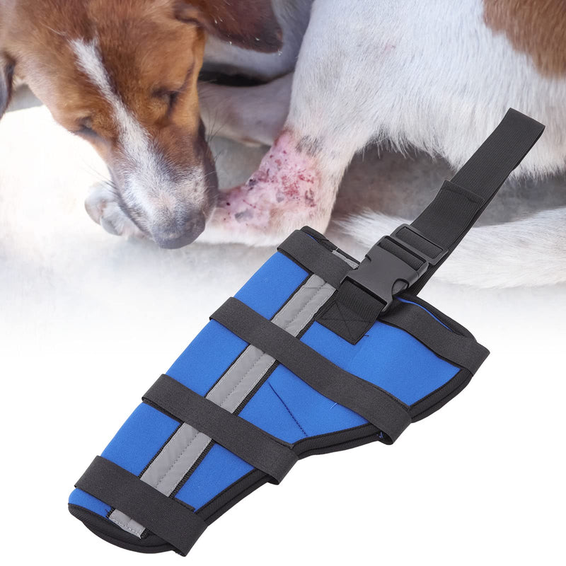 The dog's hind leg splint prevents licking Dog Knee Brace Dog Leg Brace Dog Knee Brace Support Pet Leg Joint Brace,The Dog's Hind Leg Splint Heals Pain With a Surgical Support Band
