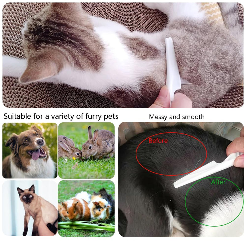 Flea Comb for Dogs and Cats, Pet Flea Comb, Multifunctional Pet Hair Comb Flea and Tear Stain Removal, Flea Comb for Small Dogs, Flea Comb for cats, Pets Grooming Comb Kit for Cats Dogs Puppies - PawsPlanet Australia