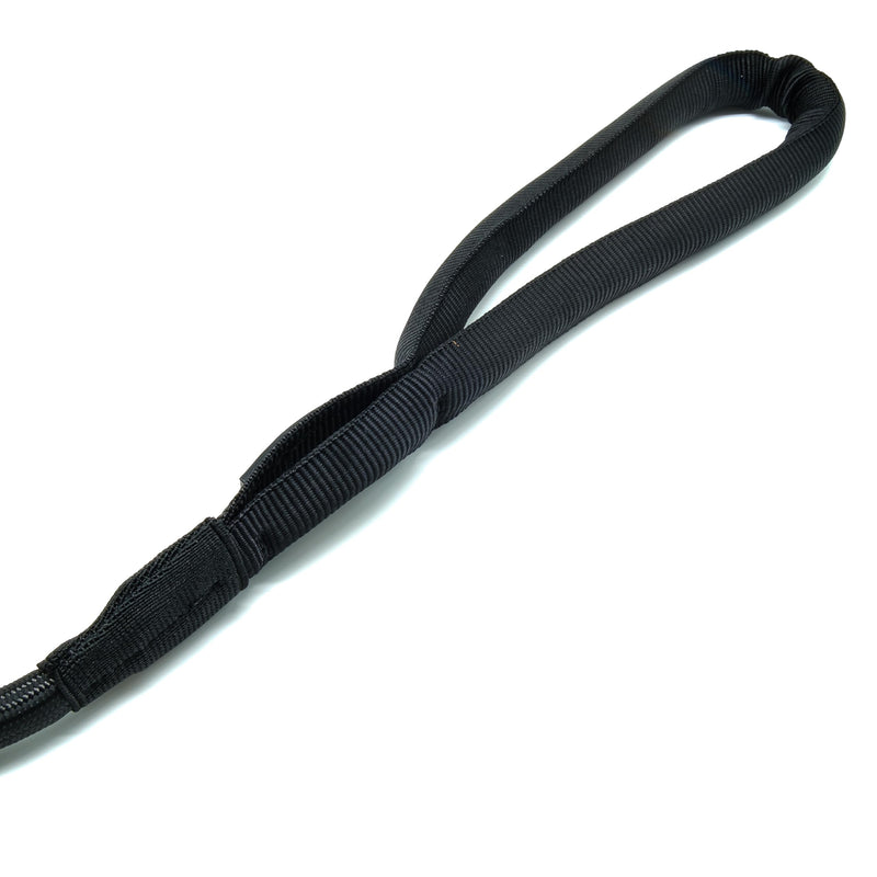 Blackline V2 Stylish Dog Lead 1.45 m Black for Medium Dogs - Premium Lead with Handle