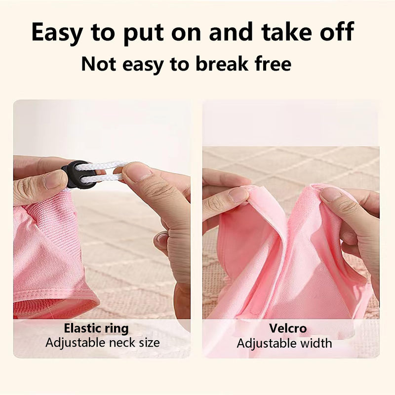 Cat Recovery Suit Cat Surgery Recovery Suit, Breathable Skin Anti Licking Suit,Skin Diseases Protection Collar Alternative Pet Body Suit for Puppy Kitten Neutered,Abdominal Wound Skin Damage,Weaning Large Pink - PawsPlanet Australia