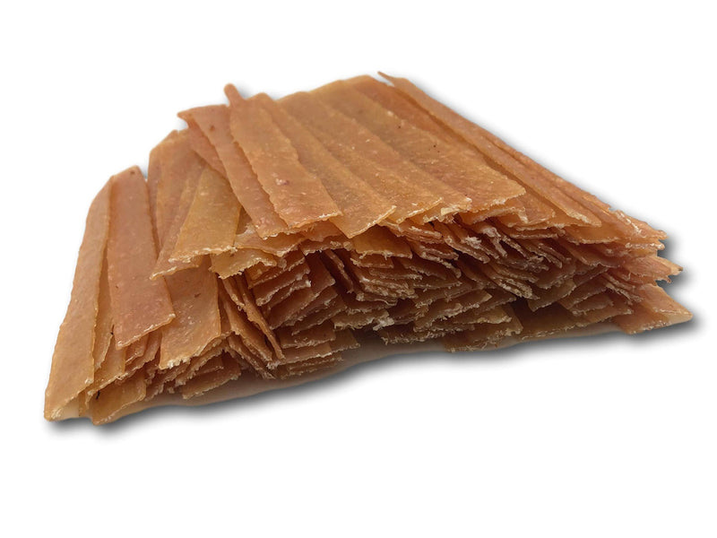 Top Dog Chews - Flat Turkey Tendons for Dogs, 1LB / 16 OZ, Made in The USA, 100% Natural Chew Treats for Dental Care and Stress Relief, Puppy Training Treats for All Breeds (16oz, Roasted)