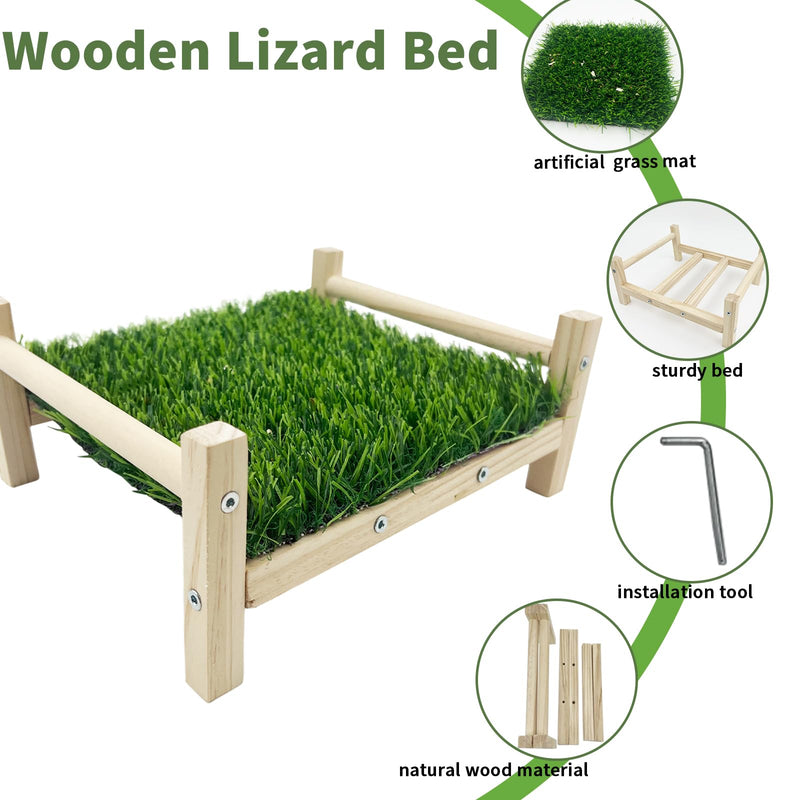 Bird Foraging Bed, Parrot Hammock Bed, Parrot Grass Perch Bed, Bird Perch Conure Platform Grass Forage Toy for Parakeet, Parrot, Cockatiel, Lovebird, Budgie