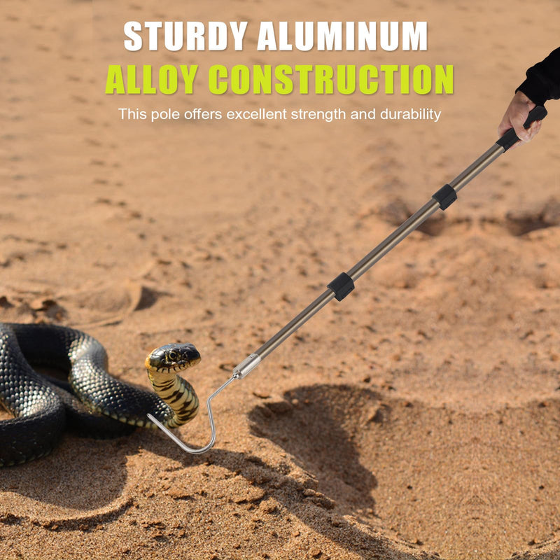 Snake Catcher Grabber Hook Handling Tool for Rattlesnake Copperhead Python Catching Control Moving Capture Remove Trapping Feeding - PawsPlanet Australia