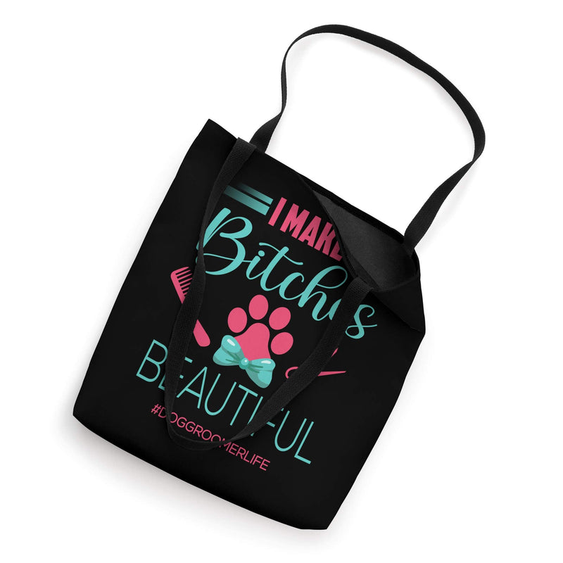 Dog Groomer Bag Dog Grooming Funny Dog Groomer Gift Tote Bag 16 inches - PawsPlanet Australia