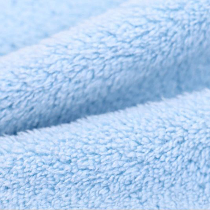 Cat bath gloves, efficient tool, soft microfiber towel for long-haired cats, stable shedding control, ideal for travel, outings, grooming, 2 pieces, sky blue