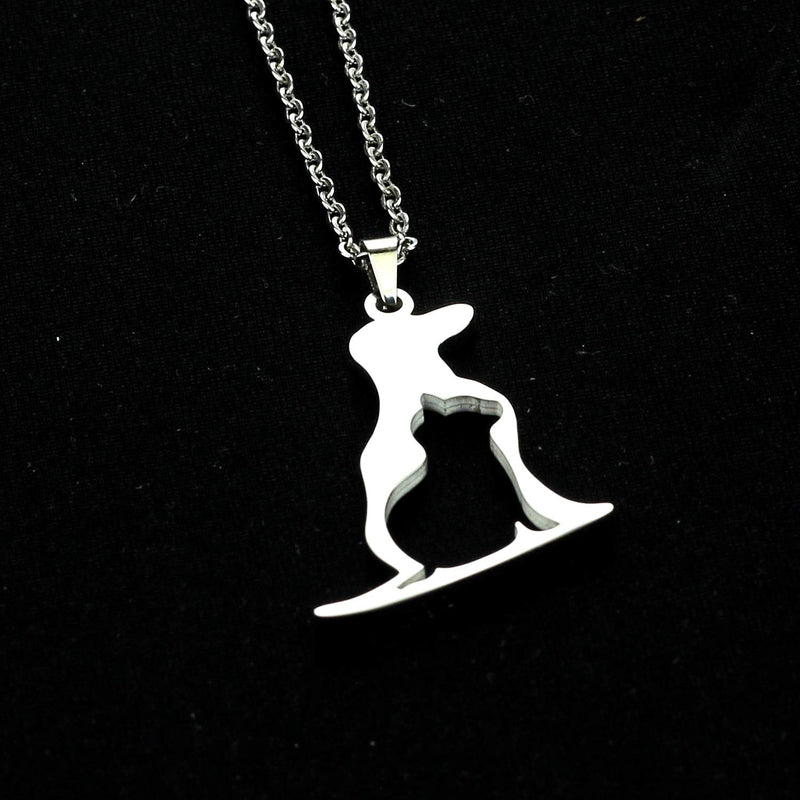 Cat and Dog Lovers Gifts Dog Lovers Necklace Pet Lovers Gifts for Women Cat and Dog Necklace - PawsPlanet Australia