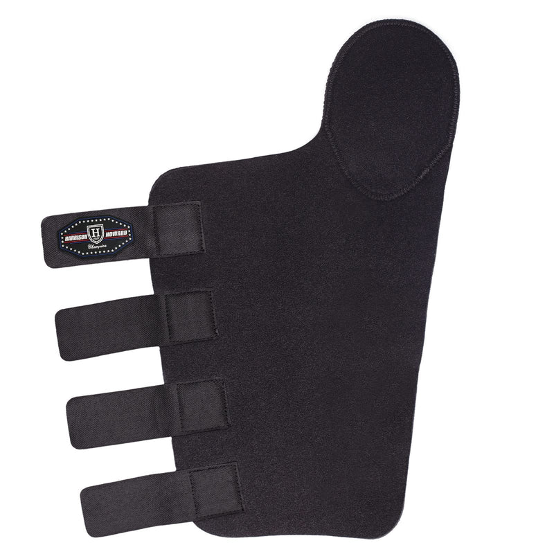 Harrison Howard Adjustable Touch Fasteners Quality Neoprene Versatile Horse Tail Guard Equine Tail Wrap Black - PawsPlanet Australia