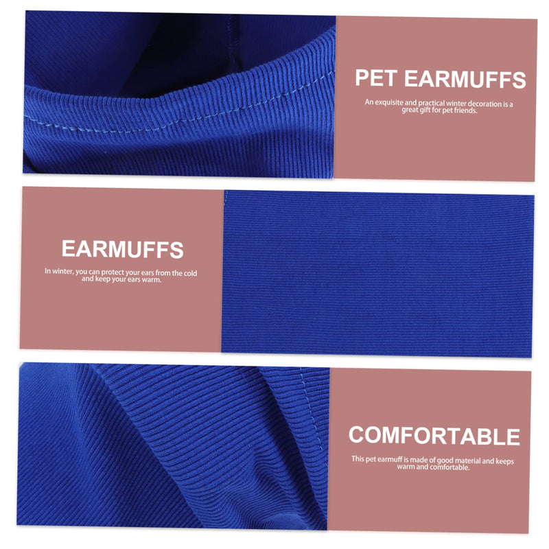 Gatuida Winter Dog Ear Warmers Elastic Cold Protection Comfortable Pet Ear Protection For And Outdoor Activities