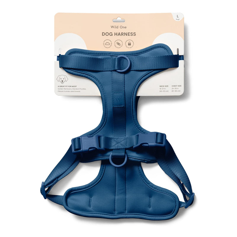 Wild One Harness 2.0 - Large - Blue - PawsPlanet Australia