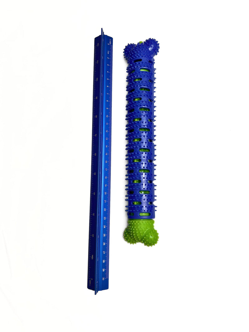 Dog Toothbrush Chew by King Kleen Int. Manual Dog Teeth Cleaning Product. Best for Cleaning Dogs, puppys, Small Dogs and Medium Dogs Teeth. Made from Durable TPR