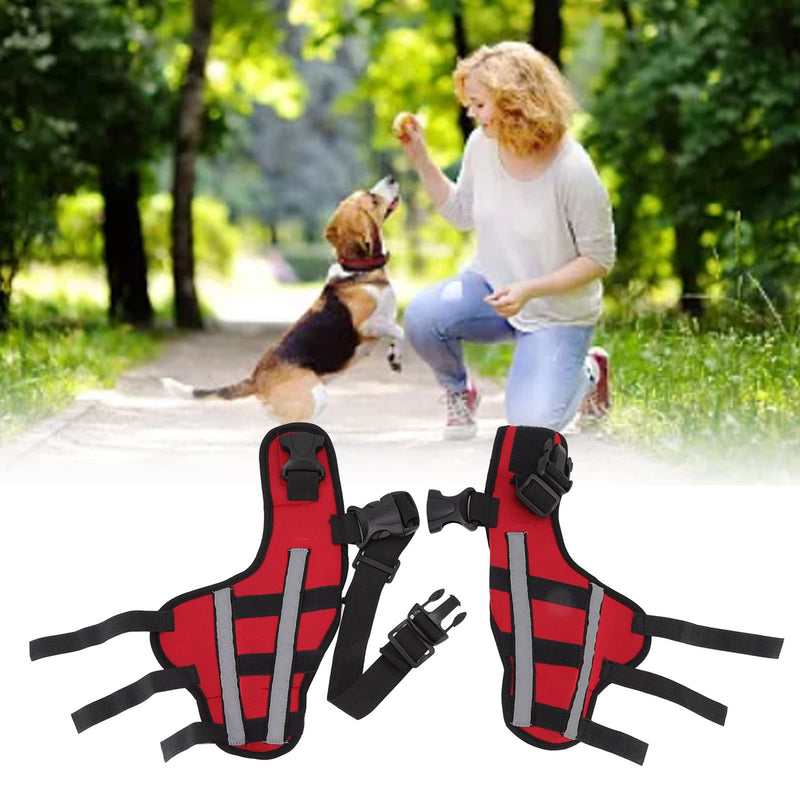 Dog Knee Brace for Torn ACL, Dog Knee Brace Dog Leg Braces, Elastic Shockproof Pet Knee Pads with Reflective Strips, Dog ACL Brace Hind Leg for K9 ACL CCL Luxating Patella (M) Medium - PawsPlanet Australia