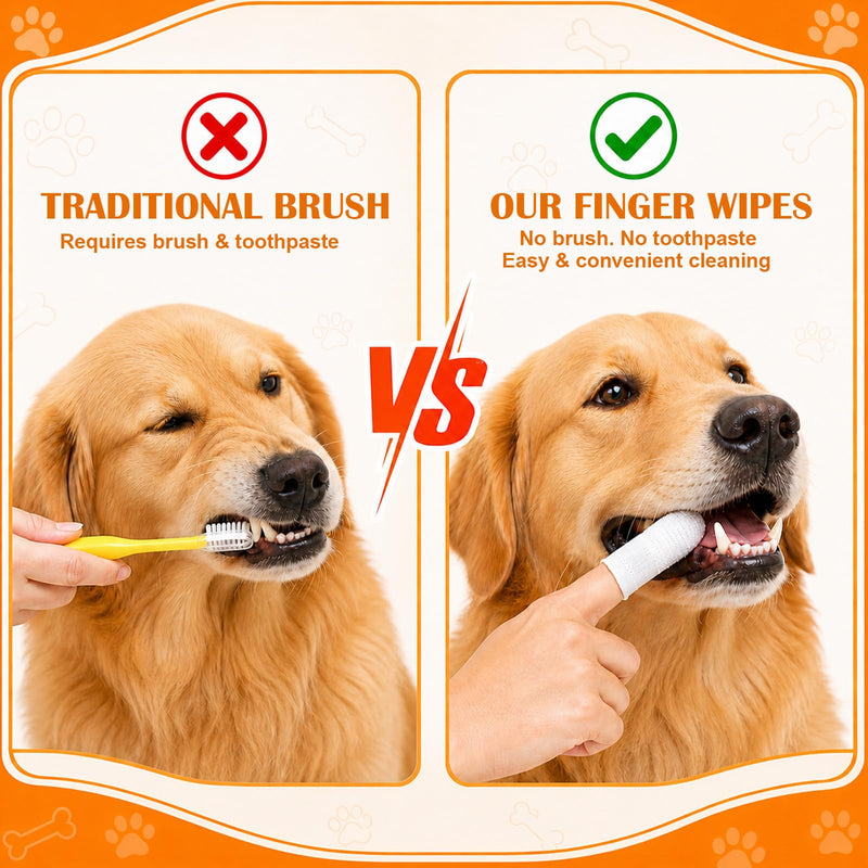 30-piece finger toothbrush set for dogs, 360° swivel head, for dental care of dogs and cats, finger brushes for dogs, small dog toothbrushes, pet toothbrushes for cleaning teeth