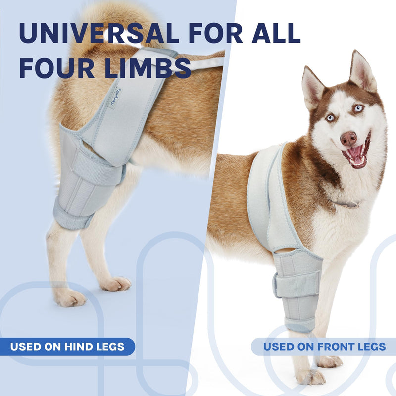 Dog Knee Brace, Torn ACL Hind Leg, Dog Hip Brace, Dog Leg Braces, Cruciate Care Knee Brace for Dogs, Size: L - PawsPlanet Australia