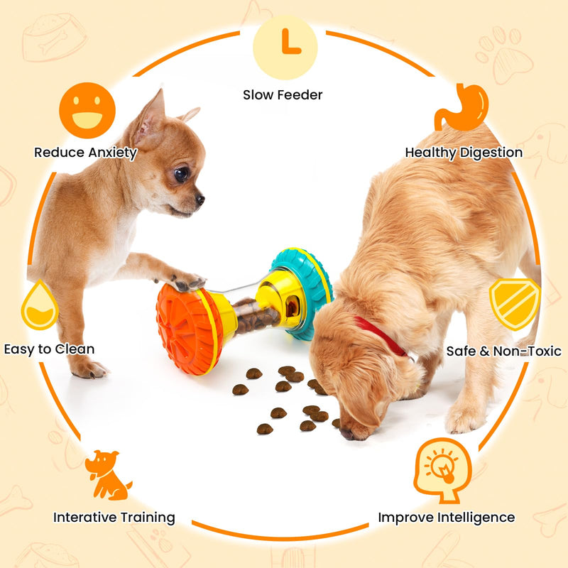 Dog Puzzle Toy for Dogs, Dog Enrichment Toys for Dog, Dog Puzzles for Smart Dogs, Treat Dispensing Dog Toys to Keep Them Busy, Interactive Dog Toys for Boredom, Dog Puzzle Feeder, Dog Treat Toy - PawsPlanet Australia